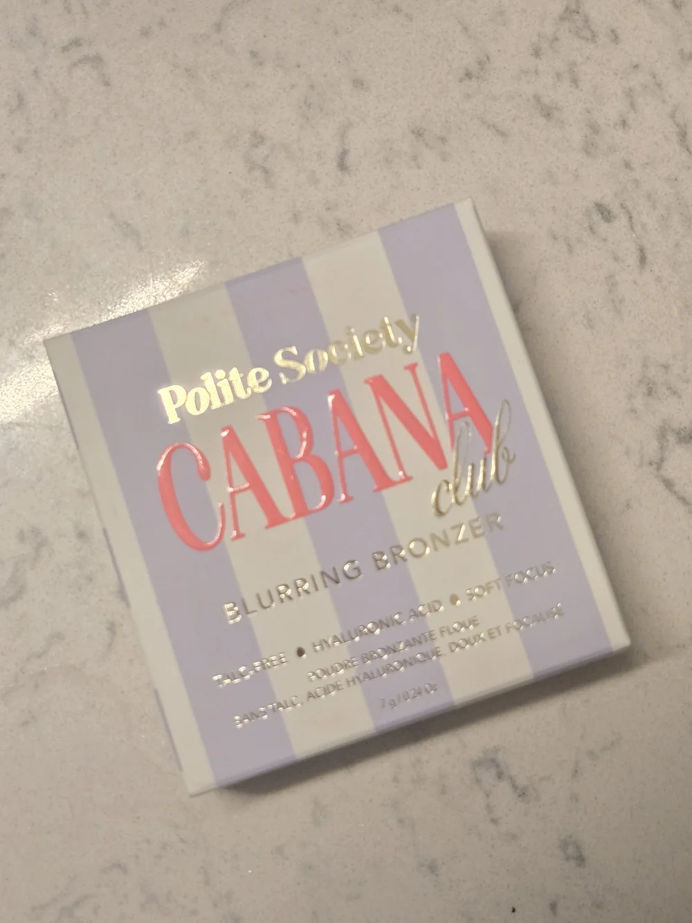 Polite Society Lightweight Bronzer Compact — Club Tropicana